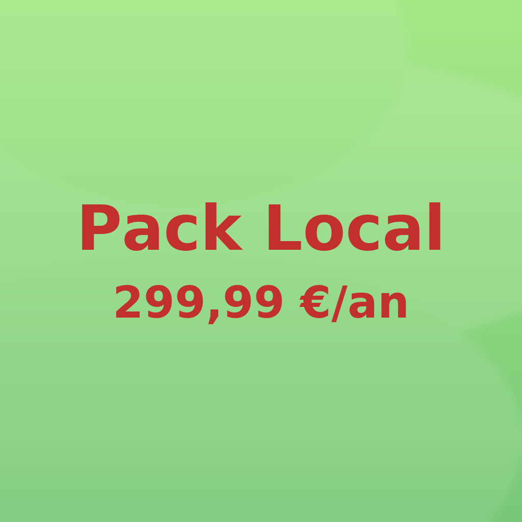 🟢 Pack Local Annuel