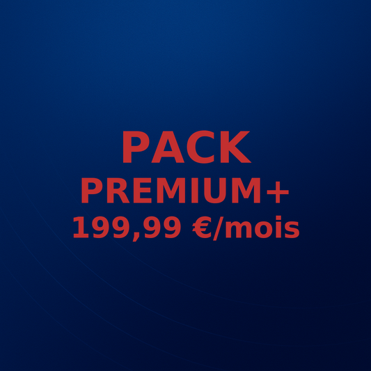 ⚫ Packs Premium Plus Mensuel
