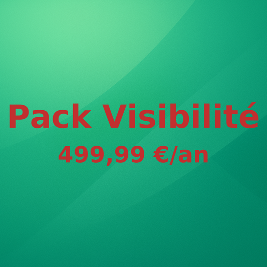 🔵 Pack Visibilité Annuel